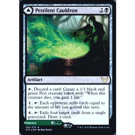 Pestilent Cauldron - Foil - Prerelease Promo