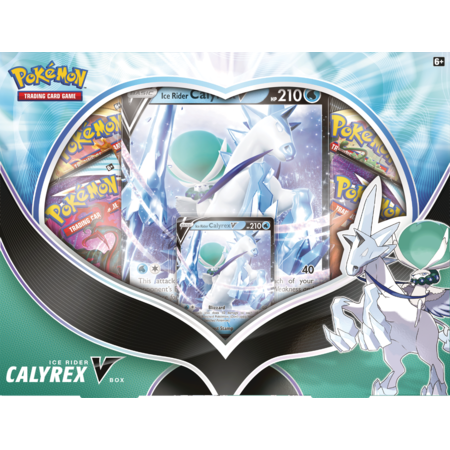 Pokemon Ice Rider Calyrex  V Box