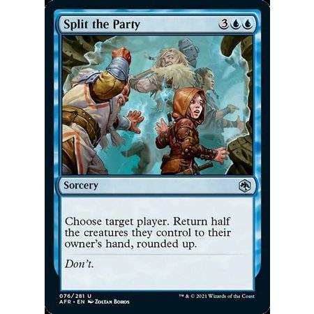 Split the Party - Foil