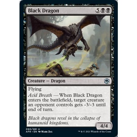 Black Dragon - Foil