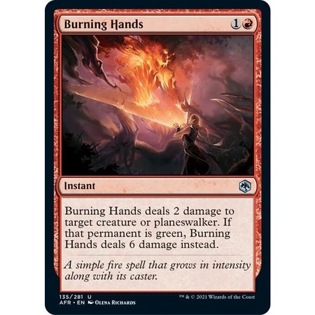 Burning Hands - Foil