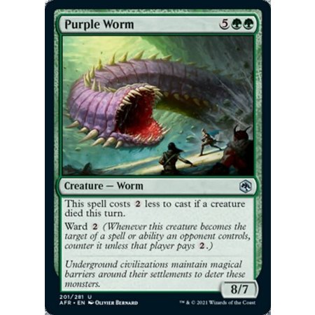 Purple Worm - Foil