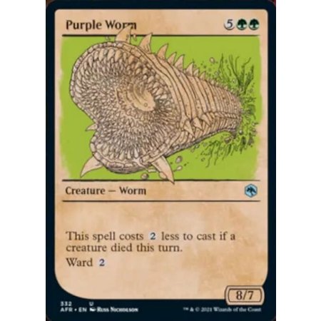 Purple Worm - Foil