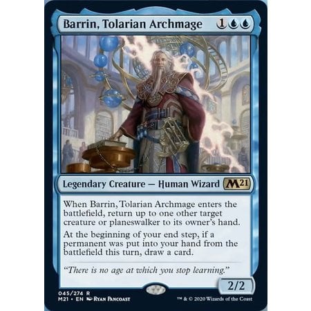 Barrin, Tolarian Archmage - Foil