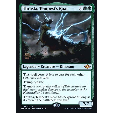 Thrasta, Tempest's Roar - Foil - Prerelease Promo