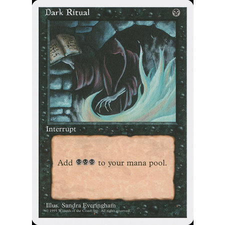 Dark Ritual (Damaged)