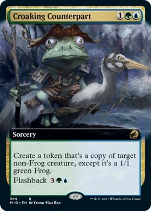 Croaking Counterpart - Foil