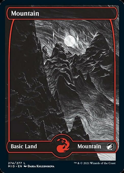 Mountain (274) - Full Art - Foil
