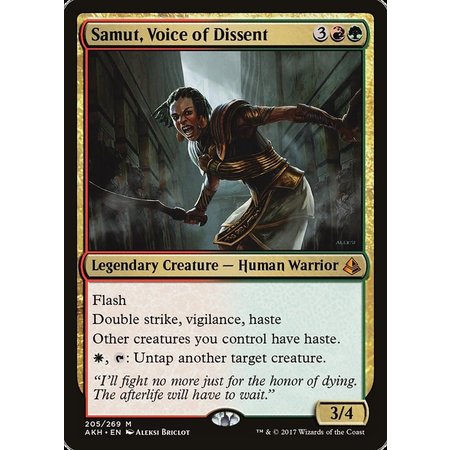 Samut, Voice of Dissent - Foil