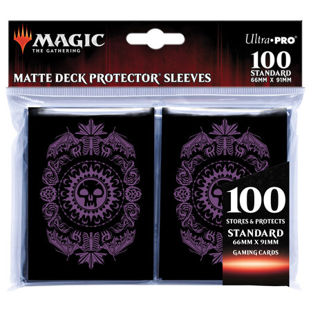 Deck Protector Sleeves - MTG Mana 7 Swamp 100+
