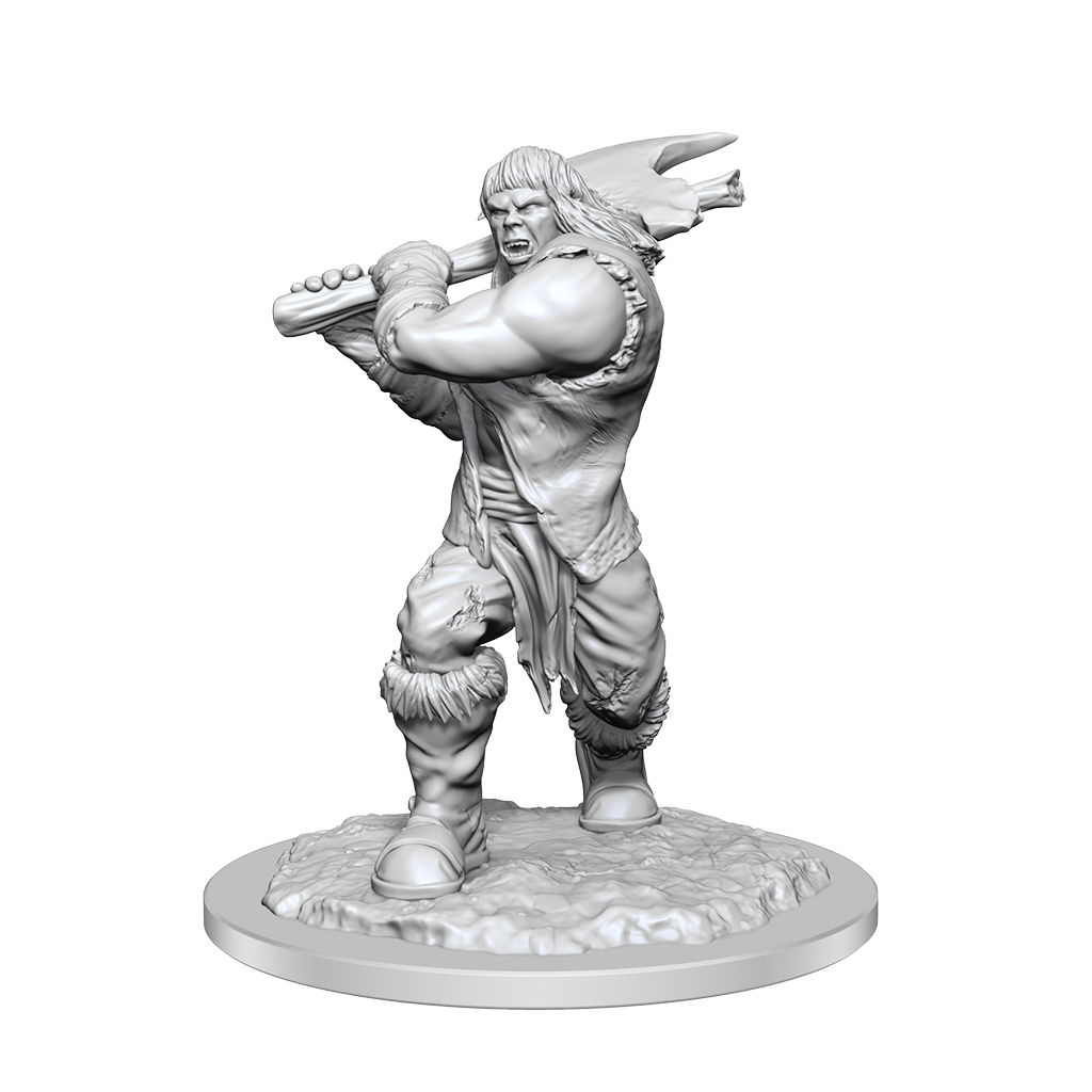 D&D Unpainted Minis - Ogre (Female)