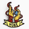 Banner Class Enamel Pin: Monk