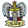 Banner Class Enamel Pin: Paladin