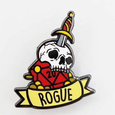 Banner Class Enamel Pin: Rogue