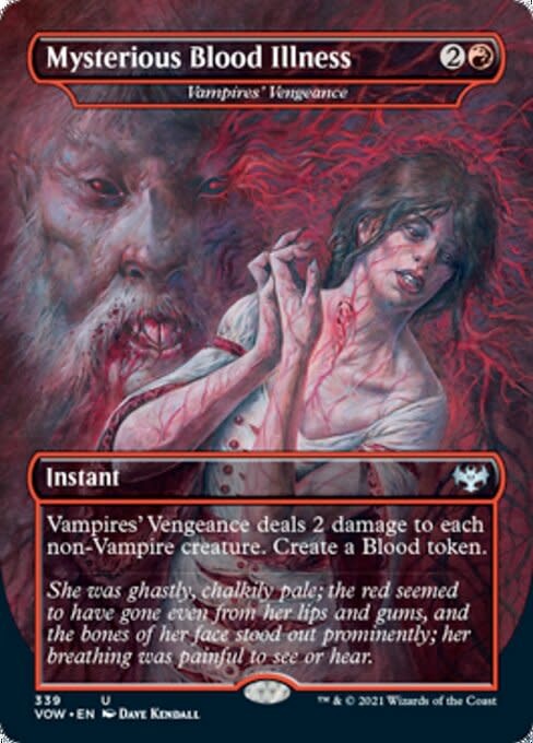 Vampires' Vengeance (Mysterious Blood Illness) - Foil