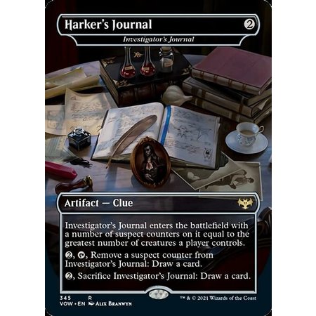 Investigator's Journal (Harker's Journal) - Foil