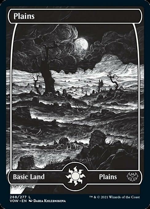 Plains (268) - Full Art - Foil