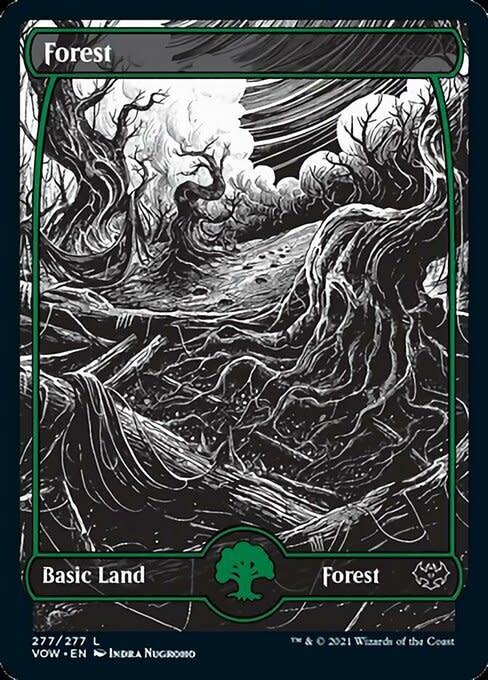 Forest (277) - Full Art - Foil