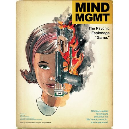 PREORDER - Mind MGMT: The Psychic Espionage "Game" - Deluxe Edition