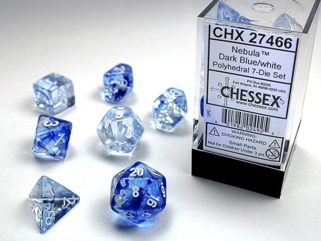 CHX 27466 Nebula Dark Blue w/White