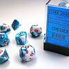 CHX 26457 Gemini Set Astral Blue w/Red