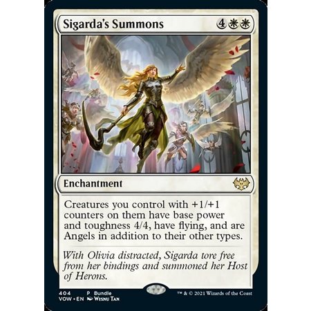 Sigarda's Summons - Bundle Foil