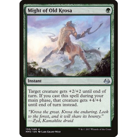 Might of Old Krosa - Foil