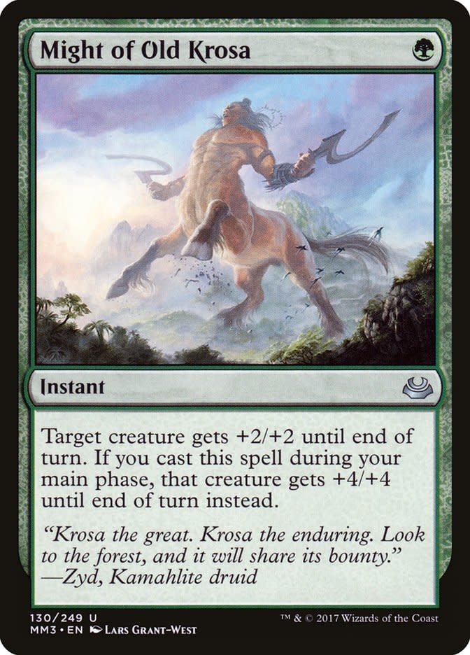 Might of Old Krosa - Foil