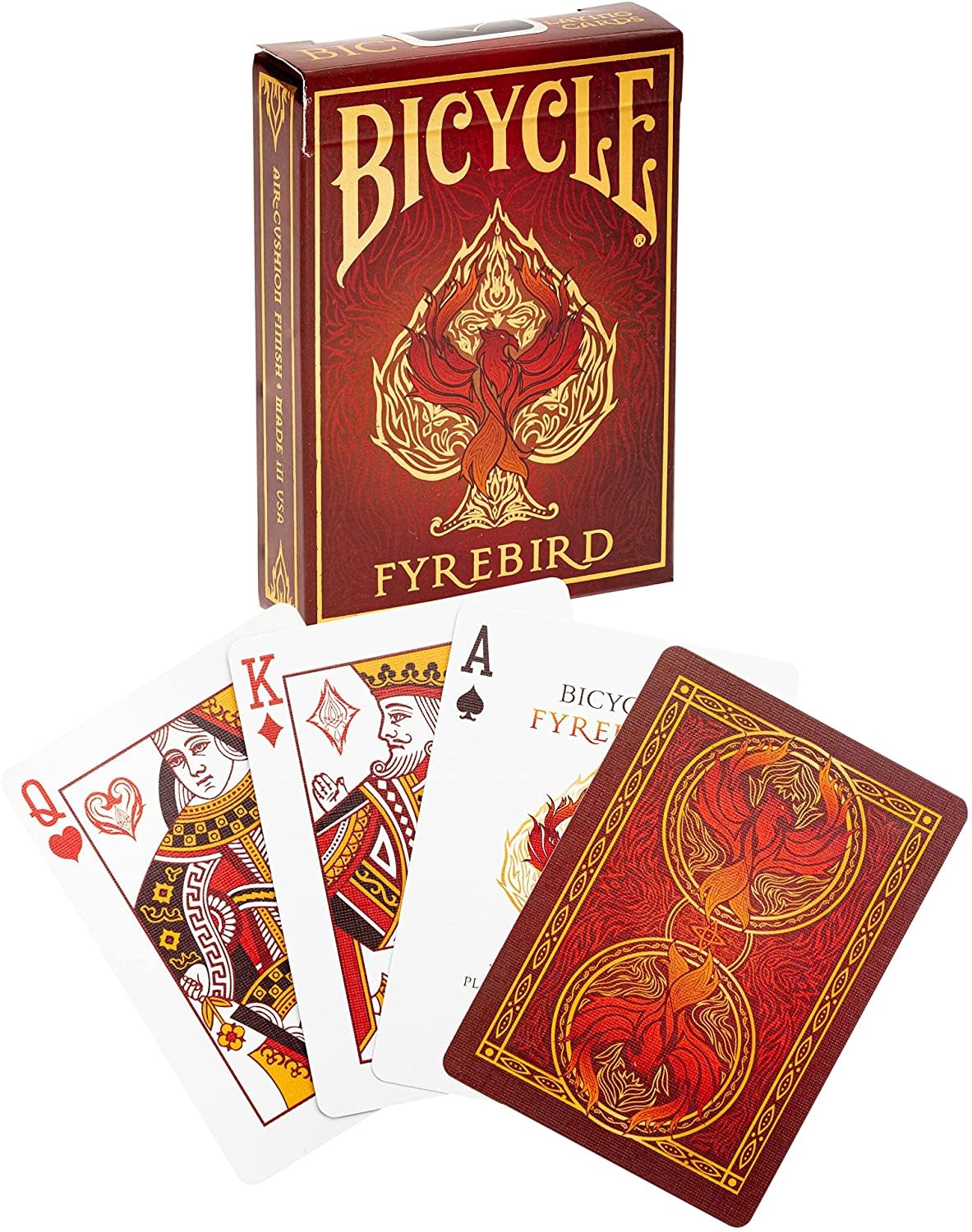 Bicycle Playing Cards - Fyrebird