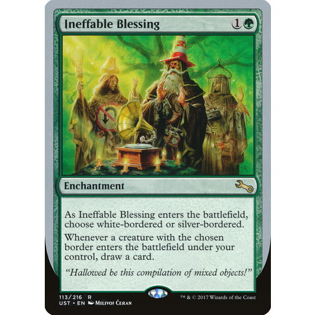 Ineffable Blessing (C - Bordered)