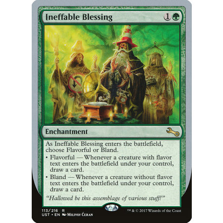 Ineffable Blessing (A - Flavorful)