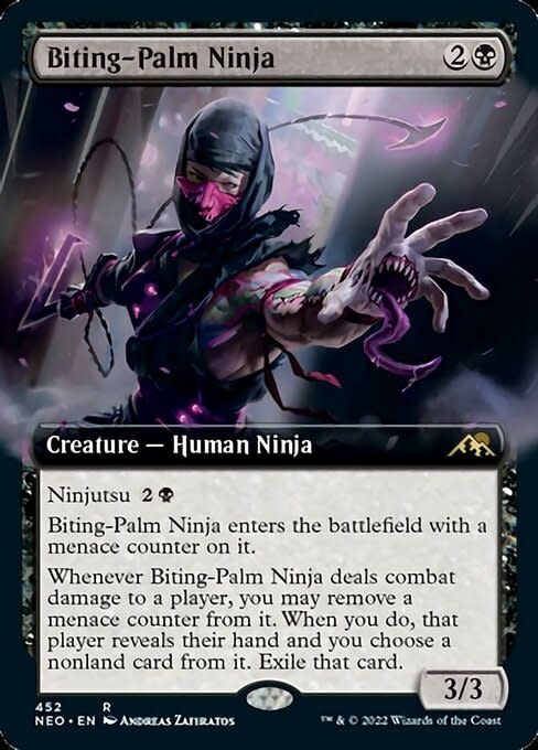 Biting-Palm Ninja - Foil