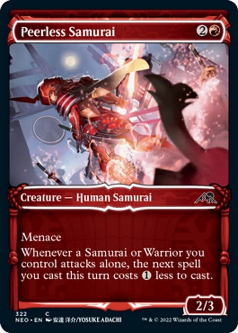 Peerless Samurai - Foil