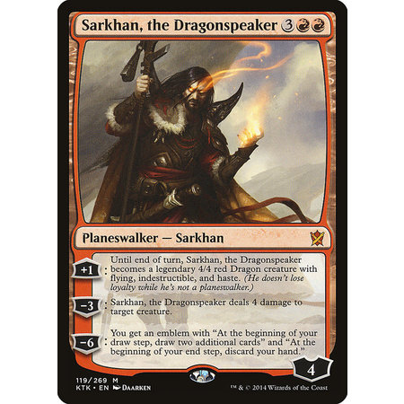 Sarkhan, the Dragonspeaker - Foil