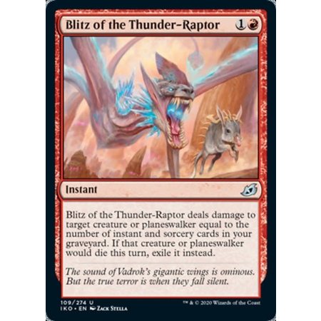 Blitz of the Thunder-Raptor - Foil
