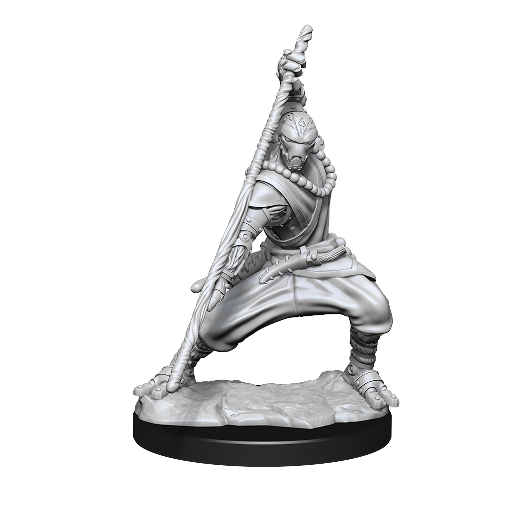 D&D Unpainted Minis - Warforged Monk