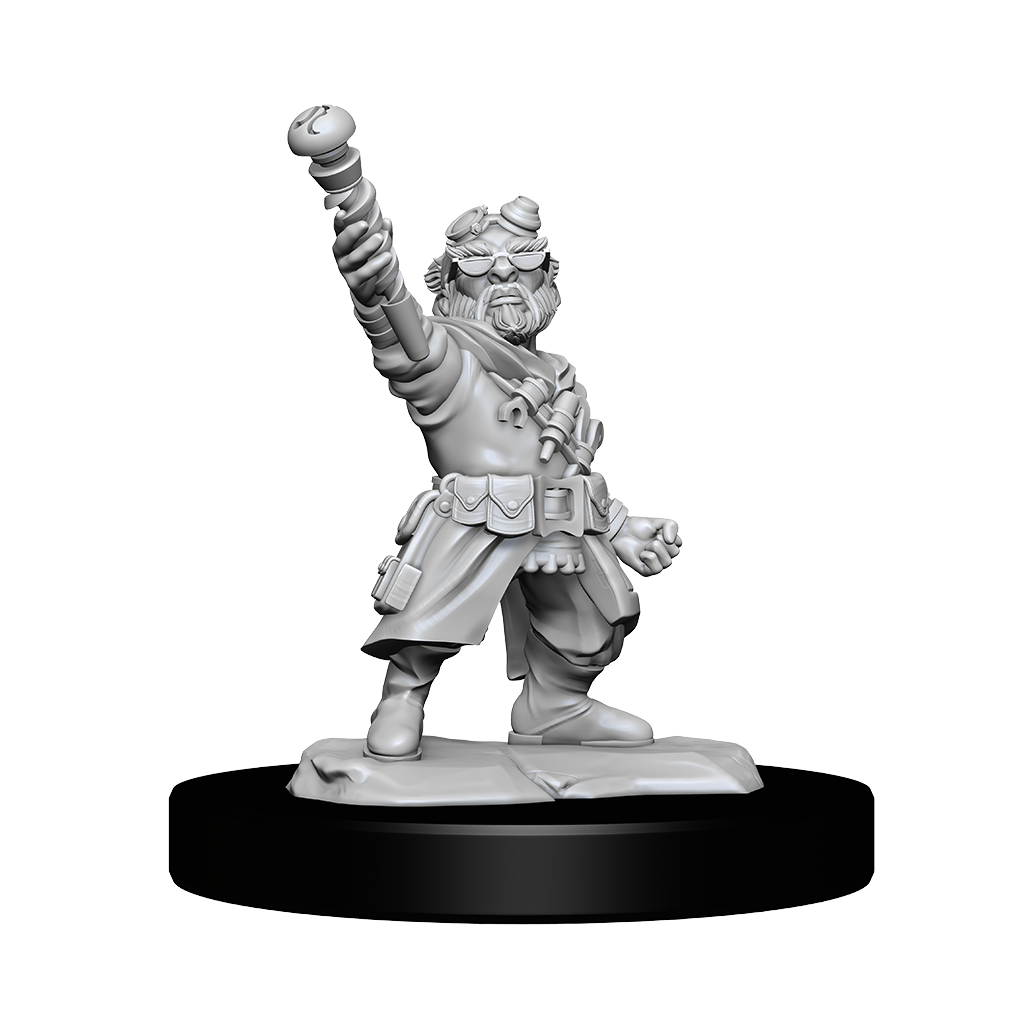 D&D Unpainted Minis - Gnome Artificer (Male)