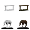 Pathfinder Battles Unpainted Minis - Horse and Hitch