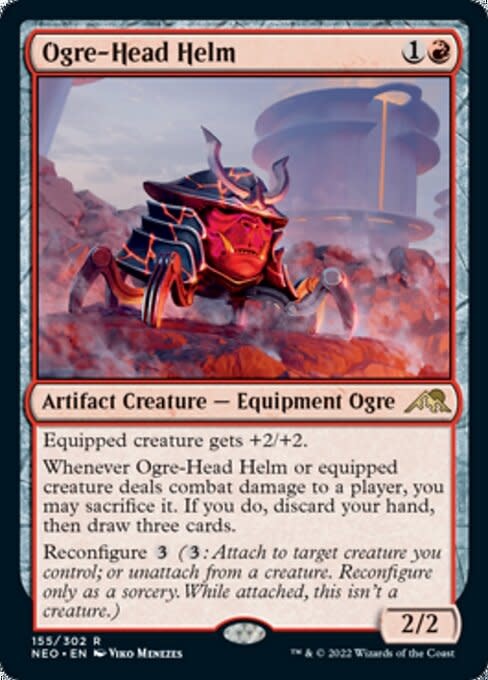 Ogre-Head Helm - Foil