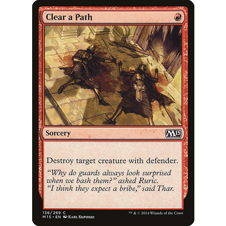 Clear a Path - Foil