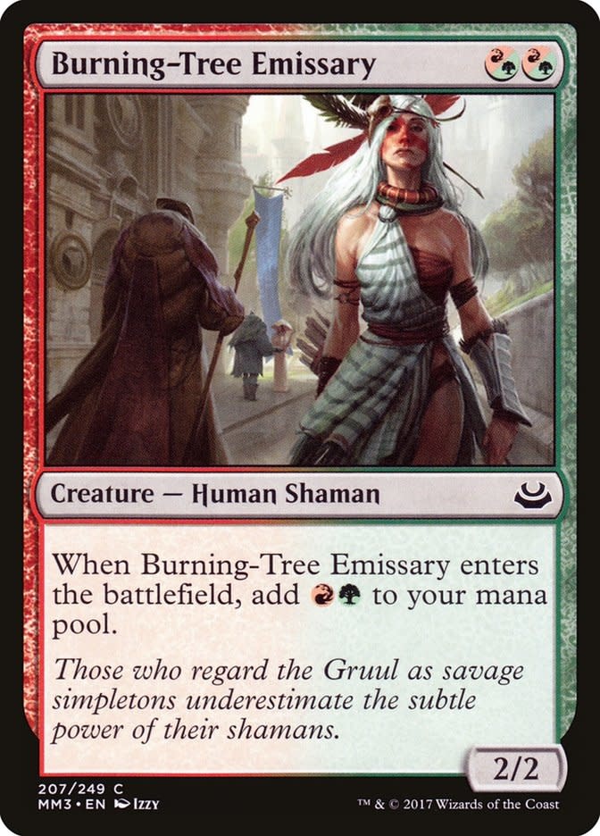Burning-Tree Emissary - Foil