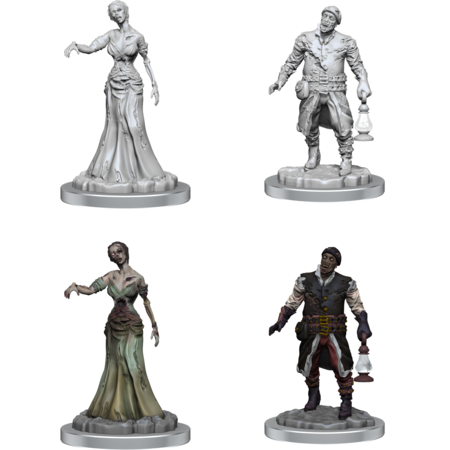 D&D Unpainted Minis - Mind Flayers Variant - Rain City Games