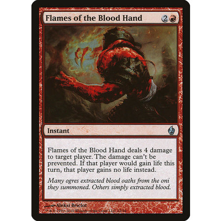 Flames of the Blood Hand - Foil