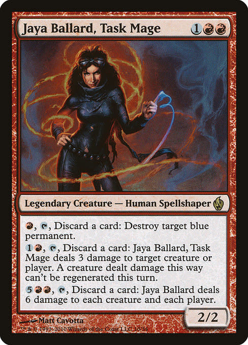 Jaya Ballard, Task Mage - Foil