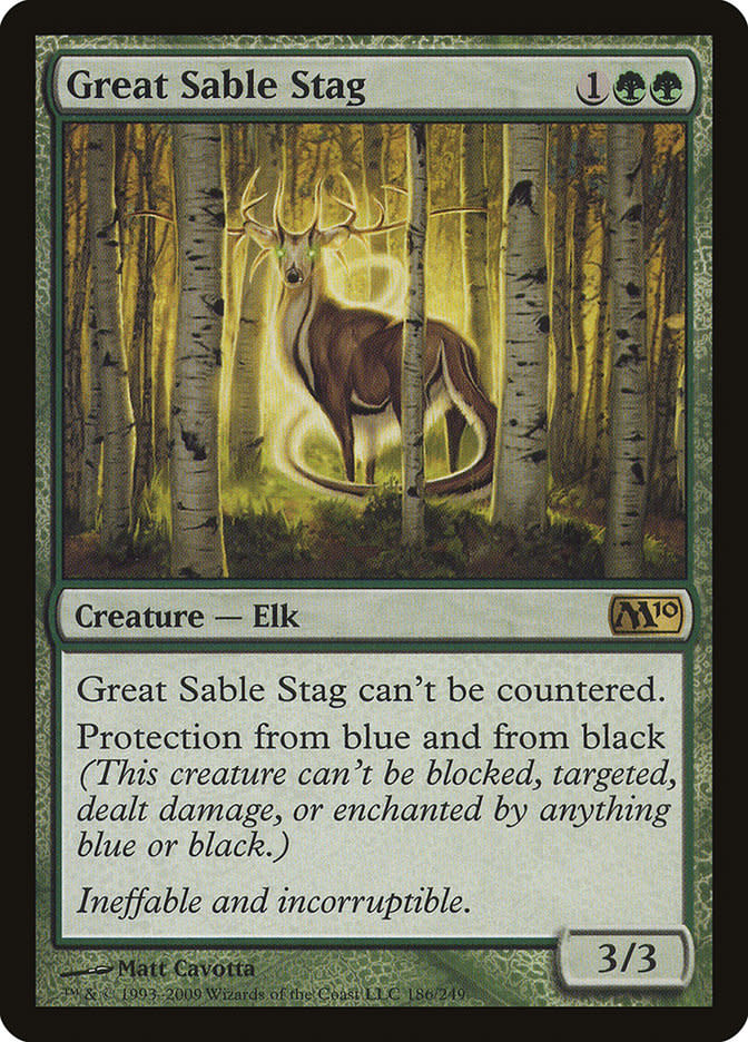 Great Sable Stag - Foil