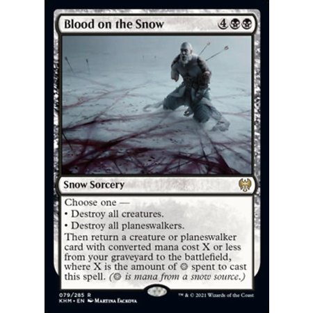 Blood on the Snow