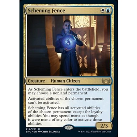 Scheming Fence - Foil