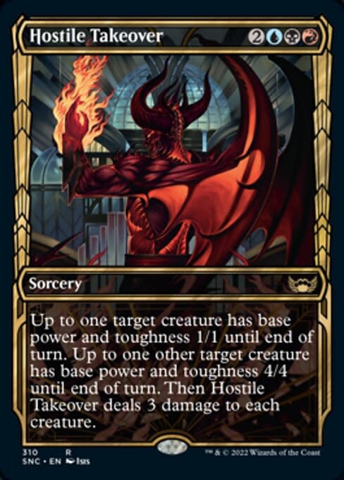 Hostile Takeover - Foil