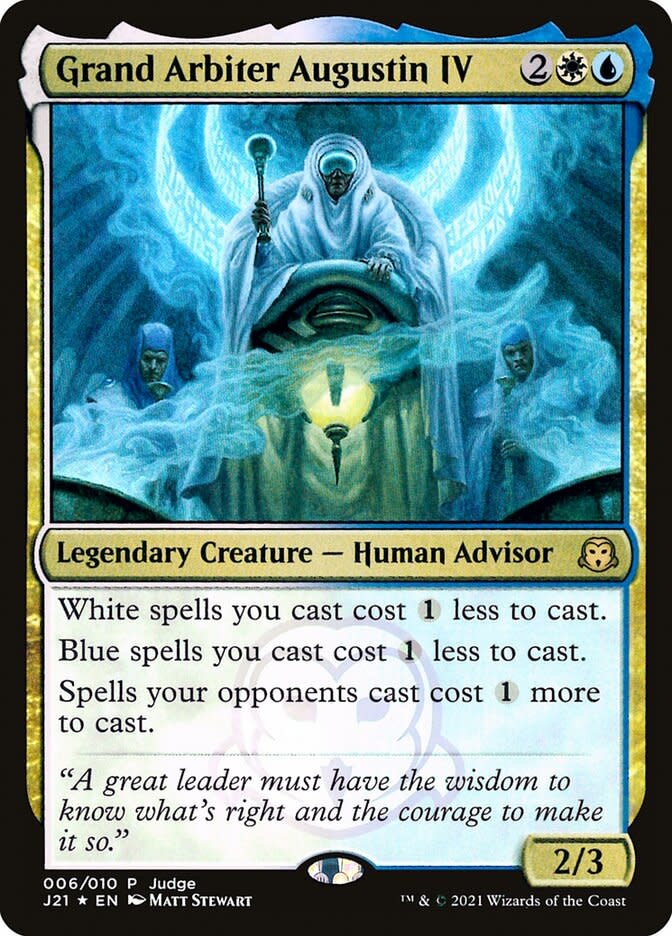 Grand Arbiter Augustin IV - Foil - Judge Promo