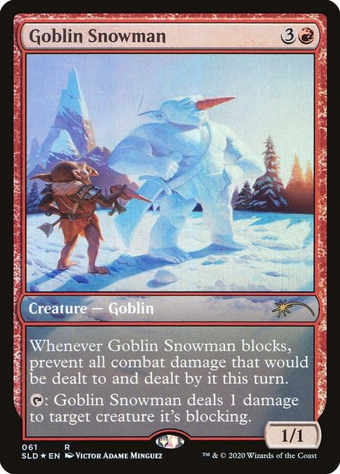 Goblin Snowman - Foil